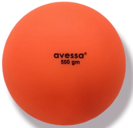 Özel Üretim Salon Sporu Egzersiz Hobi Soft PVC Gülle 500 gr SHT-500 (VES-500)