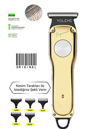 00085 Profesyonel Usb Şarjlı Berber Tıraş Makinesi Saç Sakal Tıraş Makinesi Erkek Bakım Seti