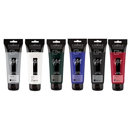 PROART HEAVY BODY PROFESYONEL AKRİLİK BOYA 6'LI SET