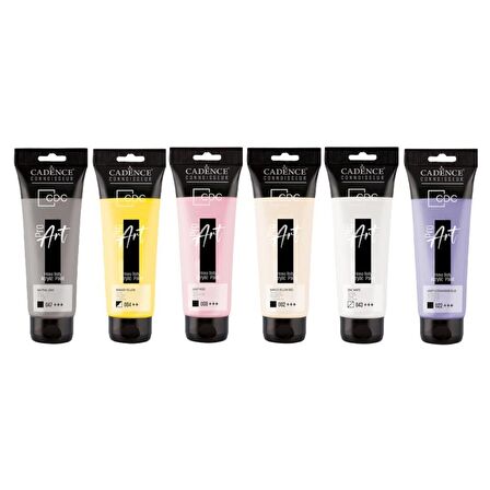 PROART HEAVY BODY PROFESYONEL AKRİLİK BOYA 6'LI SET