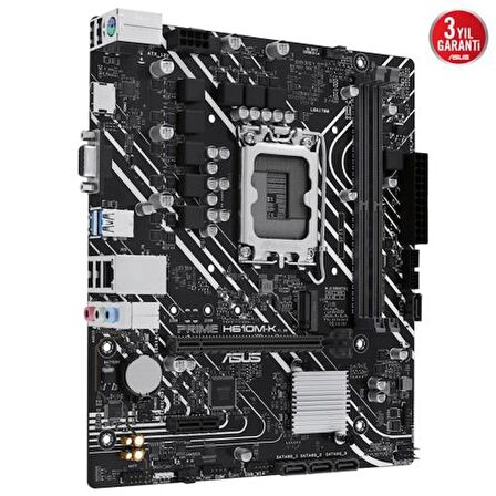 Asus PRIME H610M-K DDR5 1700p  DDR5,PCIe 4.0,M.2,Glan,HDMI,VGA,USB 3.2Gen 1,SATA 6 Gbps