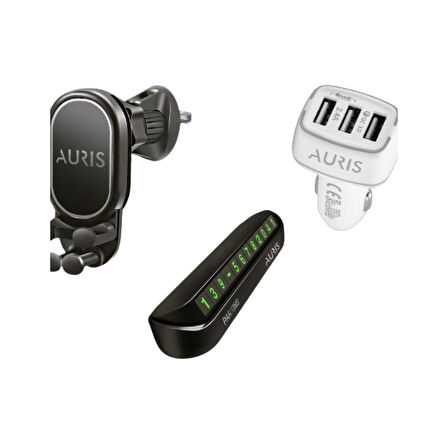 ARAÇ İÇİ 3'LÜ SET, KONFORLU ve DÜZENLİ BİR SÜRÜŞ DENEYİMİ İÇİN İHTİYACINIZ OLAN HER ŞEY BU PAKETTE