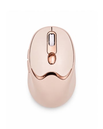Bluetooth ve 2.4G Destekli Sessiz Kablosuz Mouse Şarjlı Tasarım
