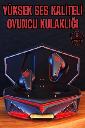 Yeni Nesil Oyuncu Kulaklığı Gürültü Önleyici Uzun Pil Ömrü Bluetooth Bağla