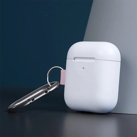 Baseus Woven Label Hook AirPods 1/2 Koruma kılıf+Anahtarlık-(5775)