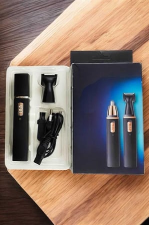 Seyahat Tipi Mini Taşınabilir Siyah Burun Kulak Yanak Kıl ve Tüy Temizleme Makin