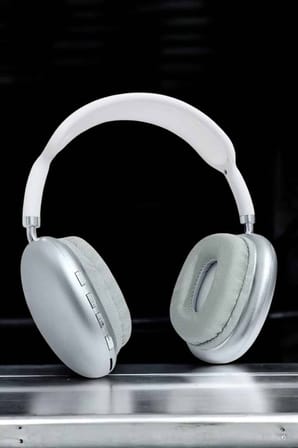 P9 Plus Kablosuz Kulak Üstü Bluetooth Kulaklık Beyaz Mikrofonlu Kulaküstü Kablo