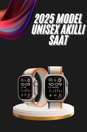 Akıllı Saat Kol Saati Android ve İOS Uyumlu Nabız Ölçer Sesli Asistan