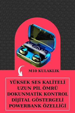 İkili Set Akıllı Saat Ve Bluetooth Kulaklık Kablosuz Uzun Pil Ömrü Spor Modlar