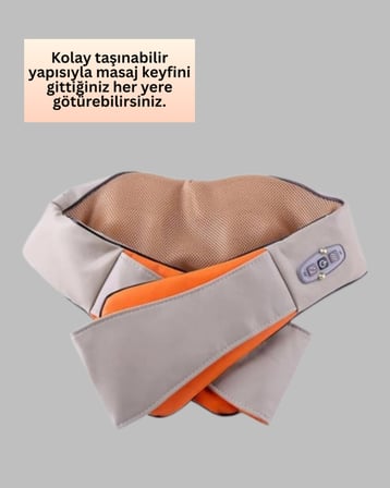 Kas Eklem Ağrılarına Ovmalı Isıtmalı Boyun Omuz Bel Masaj Aleti