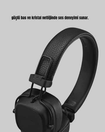 Kablosuz Bluetooth Kulak Üstü Kulaklık Kristal Ses Kalitesi ve Ergonomik Yapı
