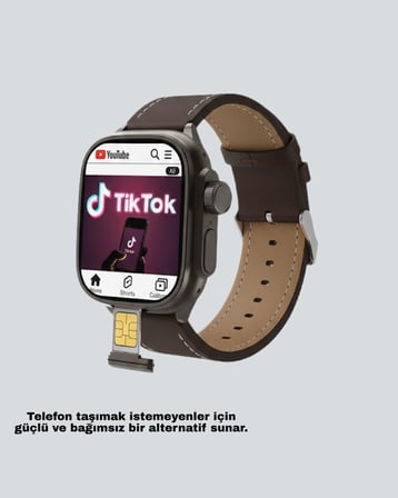 Kamera Özellikli Akıllı Saat Play Store Destekli