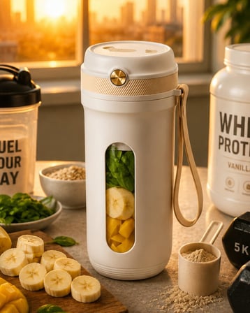 Günlük Kullanıma Uygun Şarjlı Mini Blender Buz Kırabilen Taşınabilir Mikser