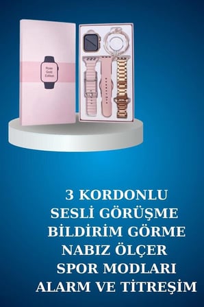 Kablolu Bluetooth Kulaklık ve Kadınlara Özel Bileklik Hediyeli Yeni Nesil Akıll?