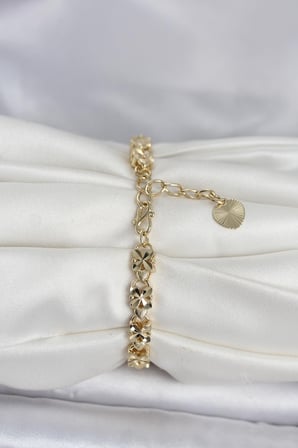 Xuping Kelebek Model Gold Renk Kadın Bileklik 5886