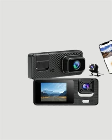3 Kameralı DVR Araç Kamerası – Tam Güvenlik Tam Kapsama