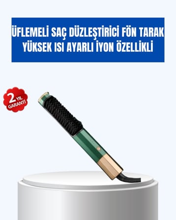 Ayarlanabilir Isı Kontrollü Saç Şekillendirme Seti – Tüm Saç Tipleri İçin 