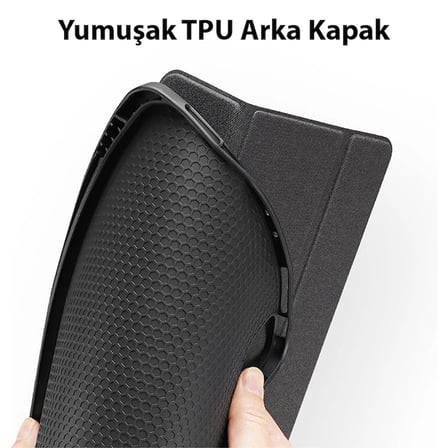 Dux Ducis iPad 10.9 2022 Kılıf Domo Series Kalem Bölmeli Mıknatıslı Standlı K