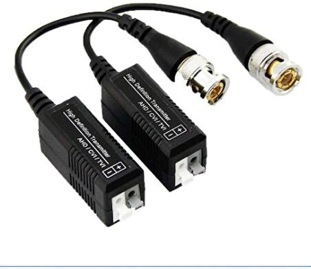 Ahd Video Balun - Ahd Kamera Cat5 - Cat6 Bnc Çevirici