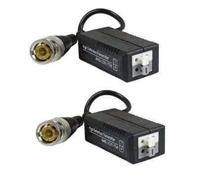 Ahd Video Balun - Ahd Kamera Cat5 - Cat6 Bnc Çevirici