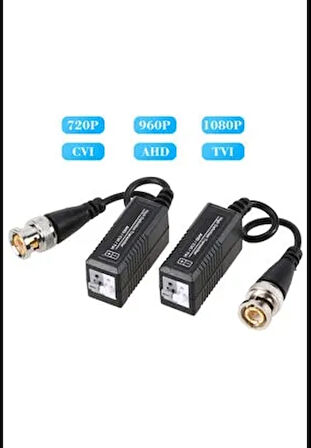 Ahd Video Balun - Ahd Kamera Cat5 - Cat6 Bnc Çevirici