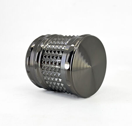 Metal Tüt*n Bitki Öğütücü/Grinder - Füme 65x65mm