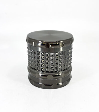 Metal Tüt*n Bitki Öğütücü/Grinder - Füme 65x65mm