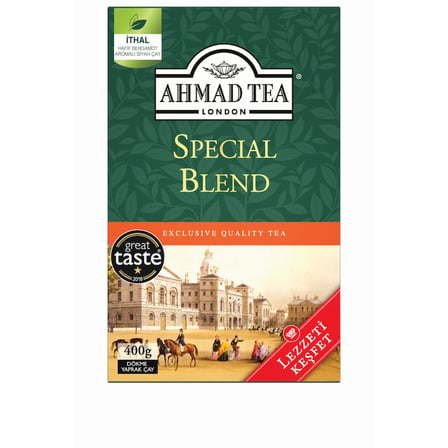 Ahmad Tea Special Blend Dökme Siyah Çay 4’lü Avantaj Paket 1.6 KG (4 x 400 Gr)