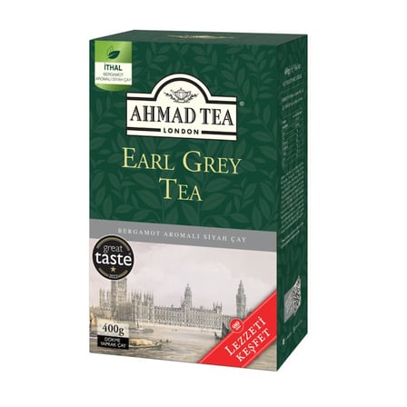 Ahmad Tea Early Grey Dökme Siyah Çay 4’lü Avantaj Paket 1.6 KG (4 x 400 Gr)
