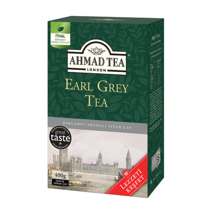 Ahmad Tea Earl Grey Dökme Siyah Çay 8’li Avantaj Paket 3.2 KG (8 x 400 Gr)