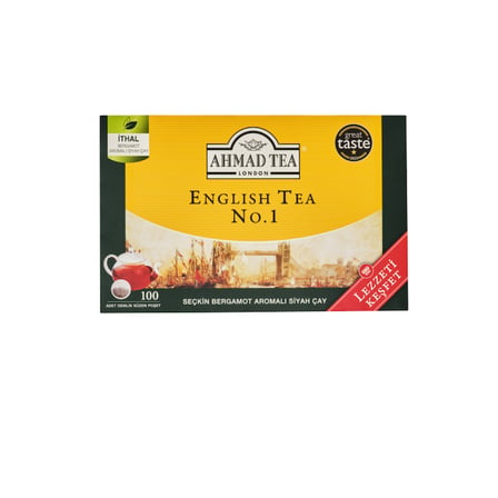 Ahmad Tea English Tea No.1 100X3,2 Gr Demlik Poşet Çay x 6 Adet