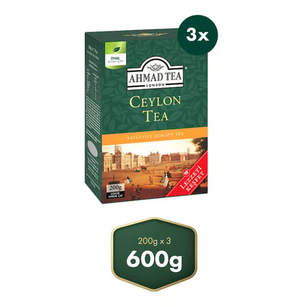 Ahmad Tea Ceylon Tea 3x200 Gr Dökme Çay