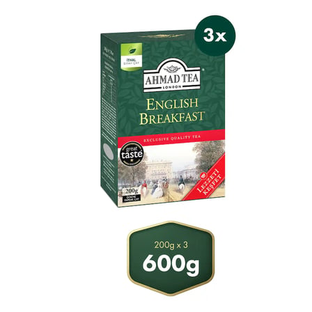 Ahmad Tea English Breakfast 3X200 Gr Dökme Çay