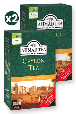 Ahmad Tea Ceylon Tea 400 G Dökme Çay 2'li Ekonomik Paket – Toplam 800 Gram Dökme Çay