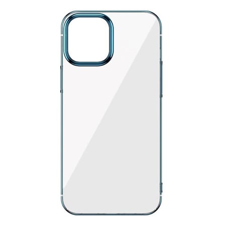 Northcity iPhone 12 Pro Max Kılıf Şeffaf TPU Silikon Sararma Yapmaz - Lüks Glitter Koruyucu Arka Kapak