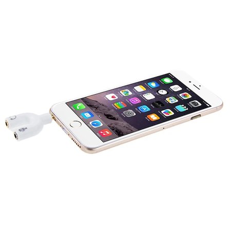Northcity 3,5 mm Kulaklık Mikrofon Çoklayıcı Splitter - Laptop Tablet Telefon Uyumlu
