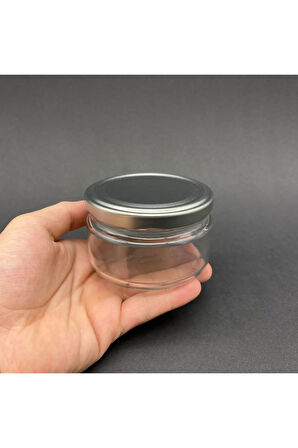 10 ADET 230 CC CAM KAVANOZ - 230 ML CAM KAVANOZ - GENİŞ MAGNOLİA KAVANOZU