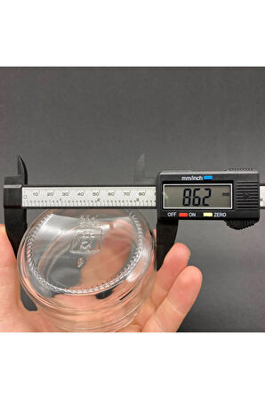 10 ADET 230 CC CAM KAVANOZ - 230 ML CAM KAVANOZ - GENİŞ MAGNOLİA KAVANOZU
