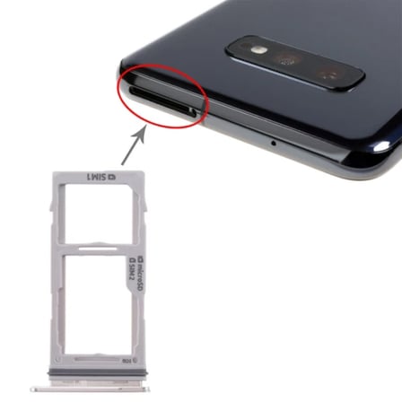 Northcity Galaxy S10/S10+/S10e SIM Yuvası & Çift SIM Kart Kapağı – Orjinal Tutucu Tek Parça