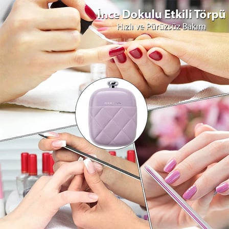 Northcity 4’lü Tırnak Bakım Seti Taşınabilir Törpü Kulak Kaşığı Paslanmaz Çelik - Seyahat Boy Manikür