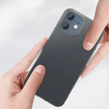 Northcity iPhone 12 Mini Kılıf 5.4" Şeffaf Mat PP Ultra İnce Koruyucu