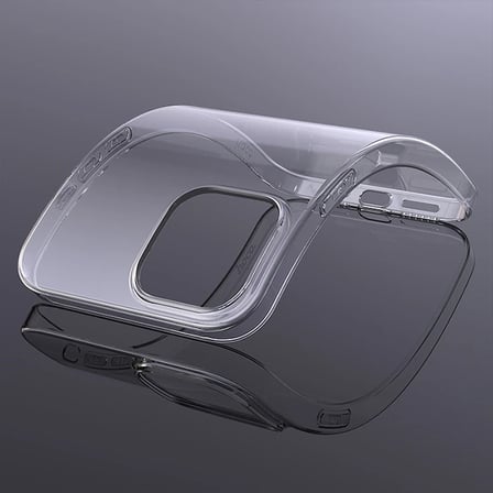 Northcity iPhone 15 Pro Max Şeffaf Kılıf - Sarılmaz TPU Ince Kılıf 0,8 mm