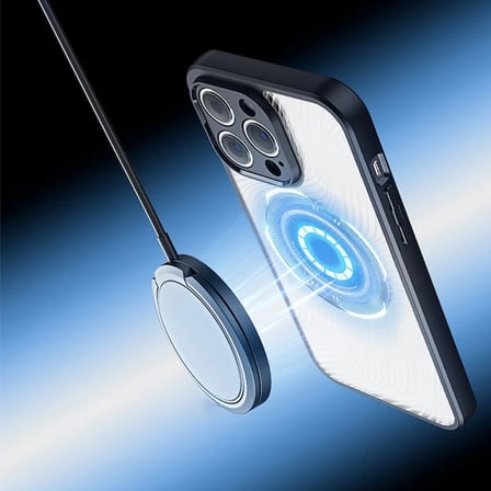 Northcity iPhone 13 Pro Max MagSafe Buzlu Sert Kılıf – Darbeye Dayanıklı Premium TPU PC