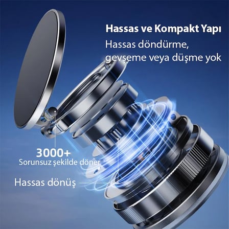 Northcity Vakumlu Manyetik Telefon Tutucu - Araç, Masa ve Ofis İçin Güçlü ve Kaymasız Çözüm
