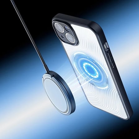 Northcity iPhone 14 Plus Aimo Series MagSafe Buzlu Sert PC-TPU Kılıf - Premium Darbe ve Su Koruması