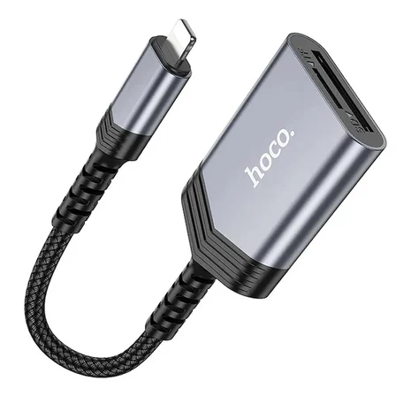 Northcity 2’si 1 Arada Lightning SD/TF Kart Okuyucu – 2 TB’ye Kadar Aynı Anda Çift Kart Desteği