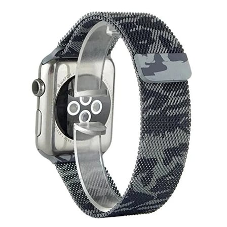 Northcity Ally Apple Watch Metal Milano Loop Kamuflaj Kayış Kordon - 45mm 44mm 42mm