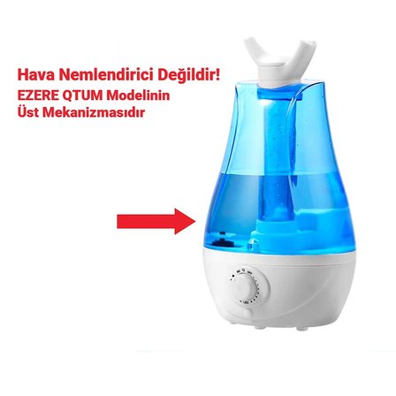 Northcity QTUM9 Çift Sprey Ultrasonik Hava Nemlendirici 3.5L Üst Su Haznesi Yedek Parça - Nem Sorununa Etkili Çözüm