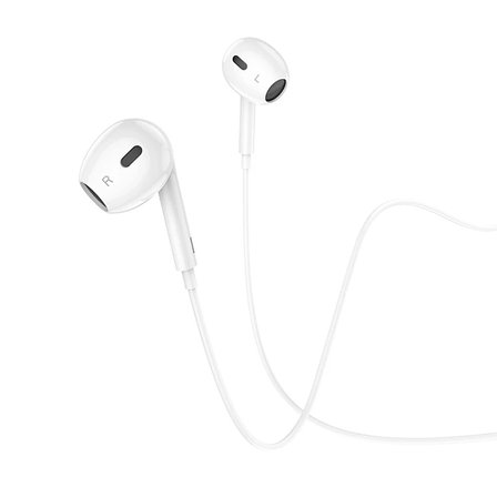 Northcity HOCO M1 Max iPhone Lightning Kulakiçi Mikrofonlu Kablolu Kulaklık - Ultra Hafif, Su Geçirmez ve Yüksek Ses Kalitesi