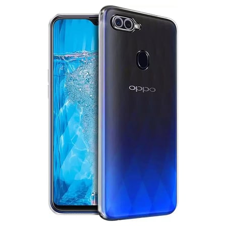 Northcity Ally OPPO F9 Pro Kılıf Kamera Korumalı Ultra İnce Şeffaf Silikon Kılıf